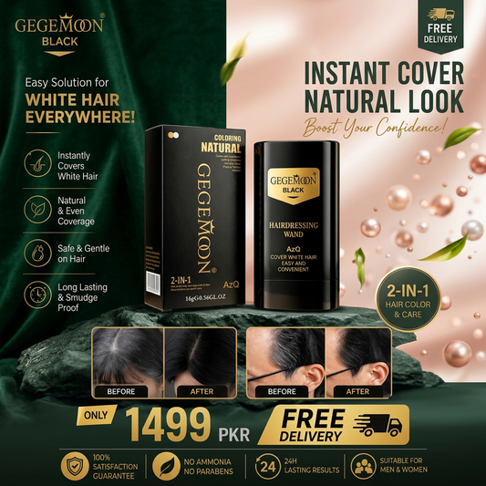 gegemoon black hairdressing wand