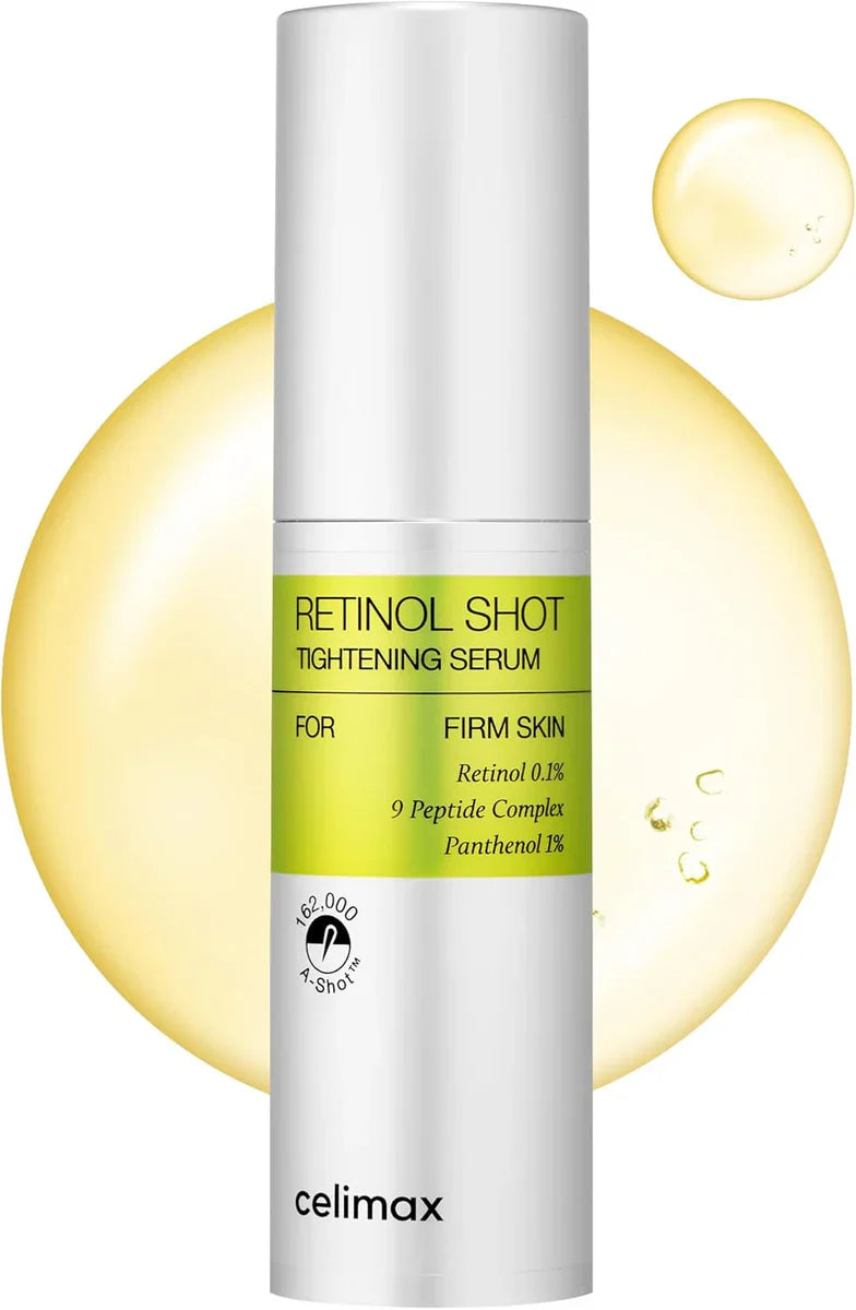 Celimax The Vita-A Retinal Shot Tightening Booster 15ml + serum (Korean stock)  1 review pack of 2